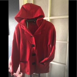 Red beautiful sweater